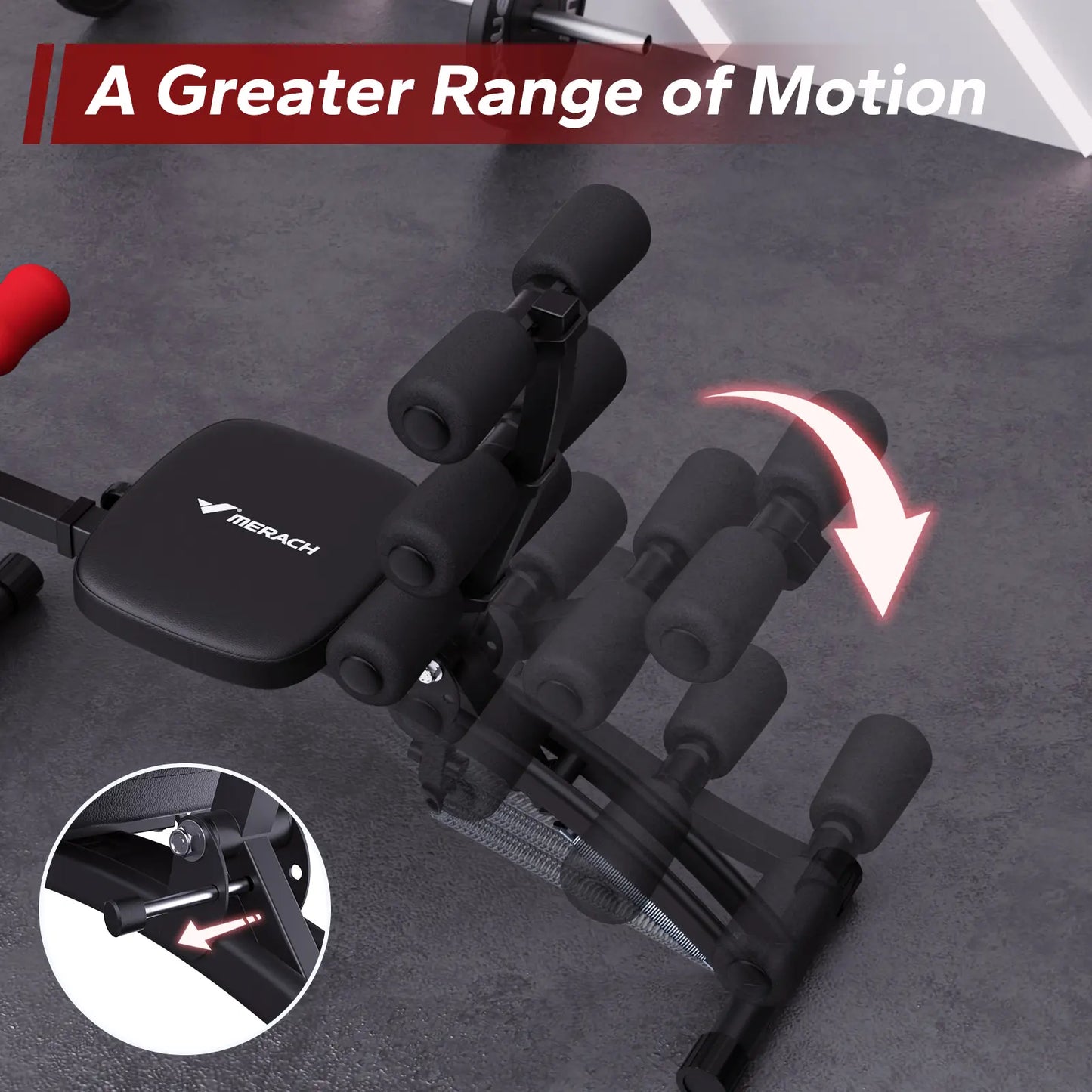 Stop Expensive Gym Fees！300LBS Adjustable Weight Bench Build Full-Body Muscle At Home